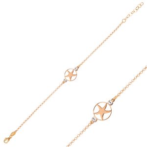 SWAROVSKI TAŞLI DENİZ YILDIZI BİLEKLİK